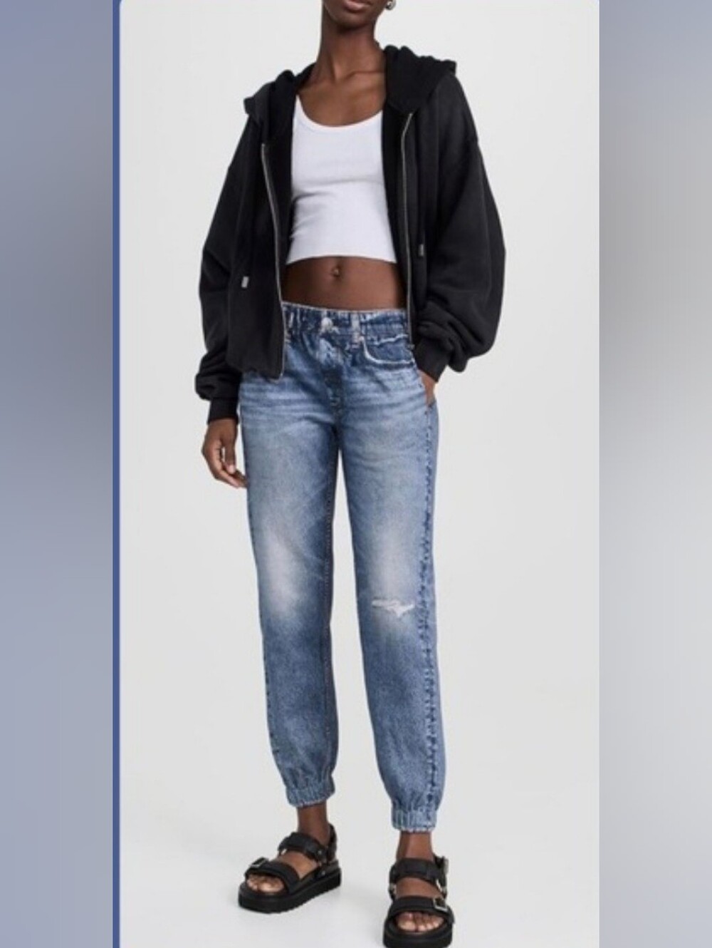 NWT Rag & Bone Lynn Miramar Terry Jogger Pant. Size M